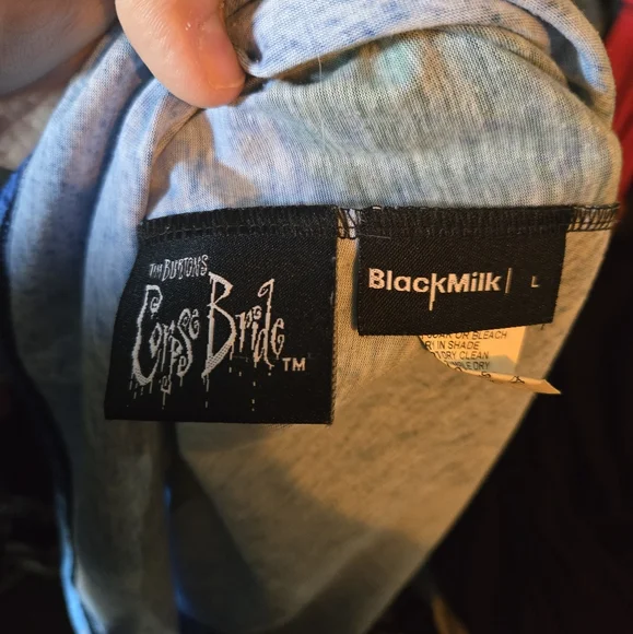 RARE Blackmilk Corpse Bride Worm Shirt / Nightgown LARGE - Picture 5 of 6